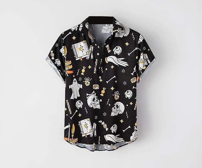 LookMark Men-s Cotton Regular Fit Shirt