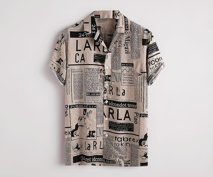 LookMark Mens Cotton Blend Stitched